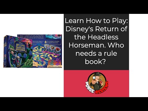 The Purge: # 3882 Disney Return of the Headless Horseman Game: Skip the Rules and Learn How to Play