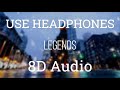 Juice WRLD - Legends | 8D Audio [USE HEADPHONES]