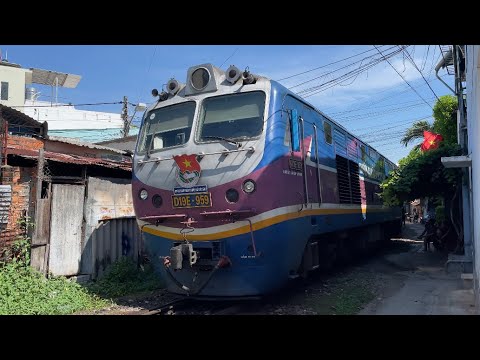 [1340] D19E-959 kéo tàu SE7 rời Nha Trang | 09:23 - 01.09.2025