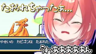 レポートを忘れてカビゴン戦に突入した結果ぺしょぺしょになる獅子堂あかり【ポケモンFRLG/にじさんじ/切り抜き/獅子堂あかり】