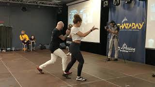 Ataca &amp; La Alemana [Me Derrumbo - Dani J] ~ BachataDay 2019