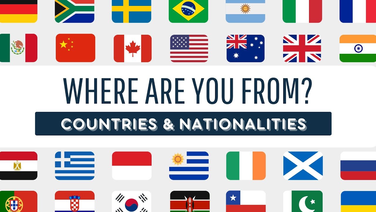 Countries and Nationalities  | Learn English