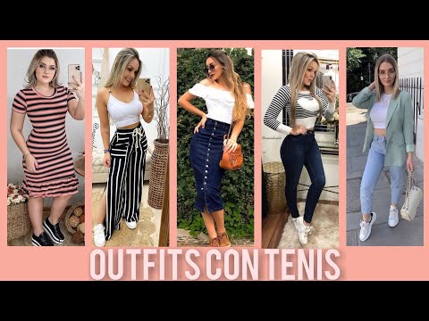 OUTFITS CON TENIS ❤️MUJER 2021 /OUTFITS CASUAL2021 MUJER/#moda2021mujer