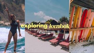 Travel vlog - LOMBOK VLOG | surfing, cafes, the vibe
