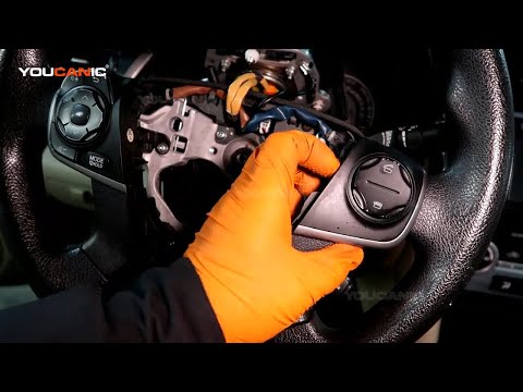 2012-2017 Toyota Camry XV50 – Steering Wheel Right Control Buttons Replacement