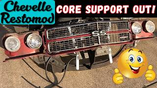 How to Remove a GM A-Body Core Support (Radiator, Wiring & More) - Chevelle DIY Restomod Ep 31