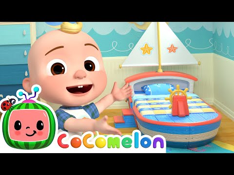 Baby JJ's New Bed! 🛏️ | Bedtime Routines! CoComelon Nursery Rhymes 🍉 | Healthy Routines for Kids!