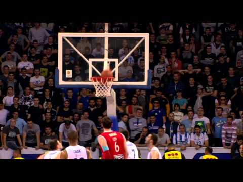 ABA Liga 2014/15, Playoffs, Game 1 highlights: Budućnost VOLI - Cedevita (14.4.2015)