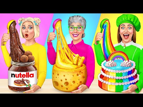 Me vs Grandma Cooking Challenge | Crazy Ideas To Cook by Trend DO Challenge