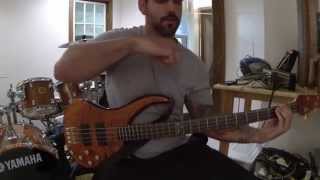 Glassjaw - Matchbook Blackbook bass cover