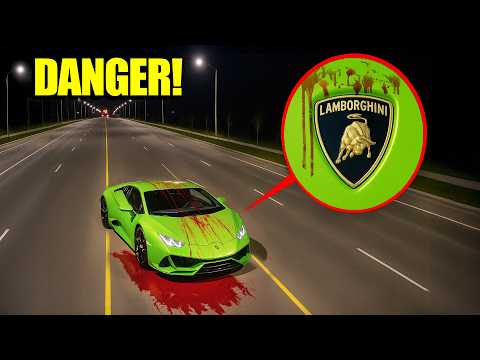 If you see BLOOD on a LAMBORGHINI, STAY AWAY! (IT'S A TRAP)