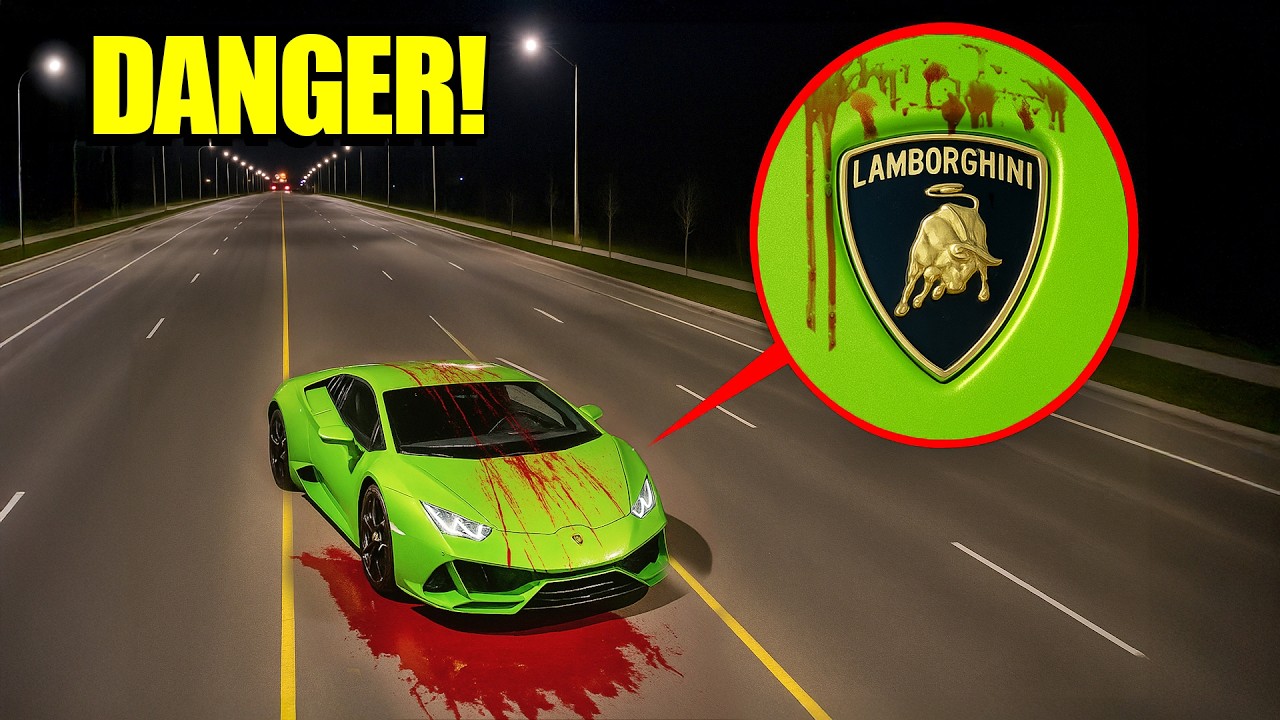If you see BLOOD on a LAMBORGHINI, STAY AWAY! (IT'S A TRAP)