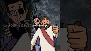 Pedro Underdog Becomes Jesus’ Living Cross ✨🌲 #jesus #jesusbys #christianmusic