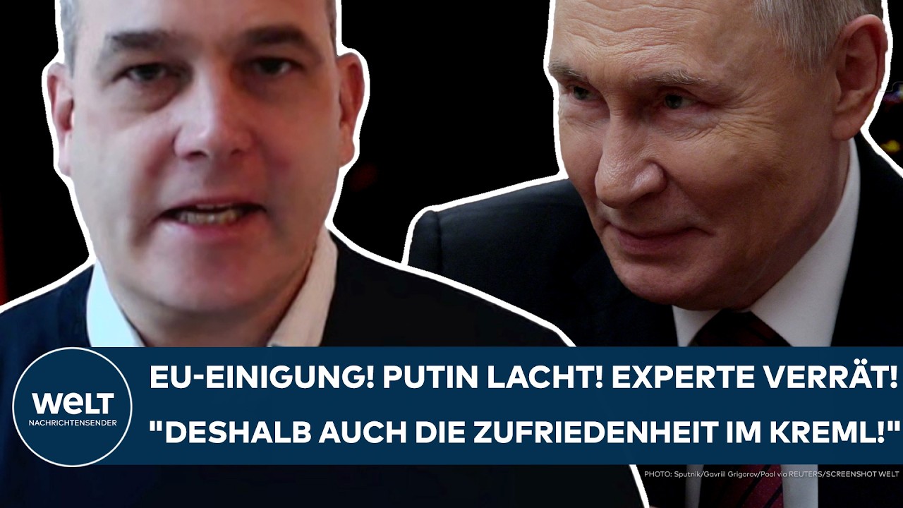 UKRAINE-KRIEG: EU-Einigung! Putin lacht! Experte verrät: "Deshalb auch die Zufriedenheit im Kreml!"