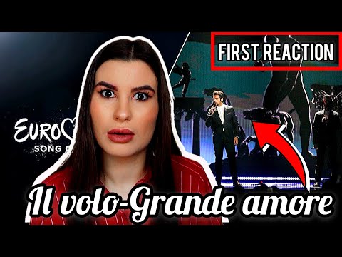Il Volo-Grande Amore LIVE at Eurovision *REACTION*