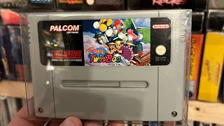 Pop ‘N’ Twinbee Super Nintendo gameplay, shmup. 
