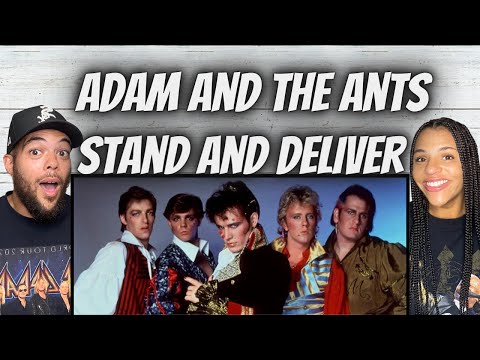 UHH..| FIRST TIME HEARING Adam & The Ants - Stand And Deliver   REACTION