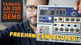 Video thumbnail for Yamaha AN200 demo: closer look at the virtual analog synth and drum sequencer by Floyd Steinberg