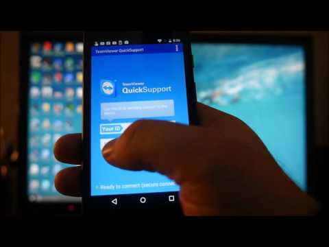 Android For Beginners - TeamViewer QuickSupport (Remote Phone/Tablet Support)