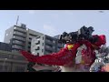 Power Rangers Dino Fury 28x09 Dino Fury Megazord Fortress Formation First Fight Cut Off