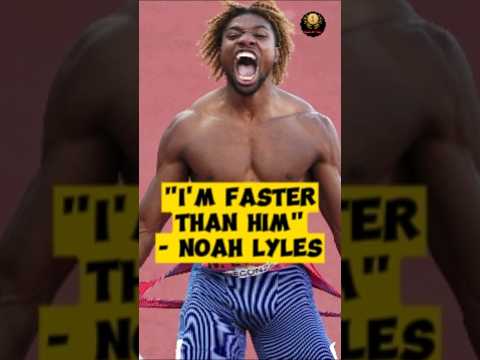 Is Noah Lyles Faster Than Usain Bolt? #shorts #sprinter #noahlyles