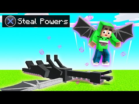 Stealing SUPER POWERS From Minecraft Mobs…