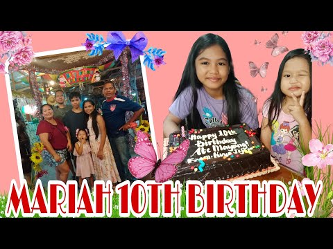MARIAH 10TH BIRTHDAY||MARIAHJESSICACHANNEL