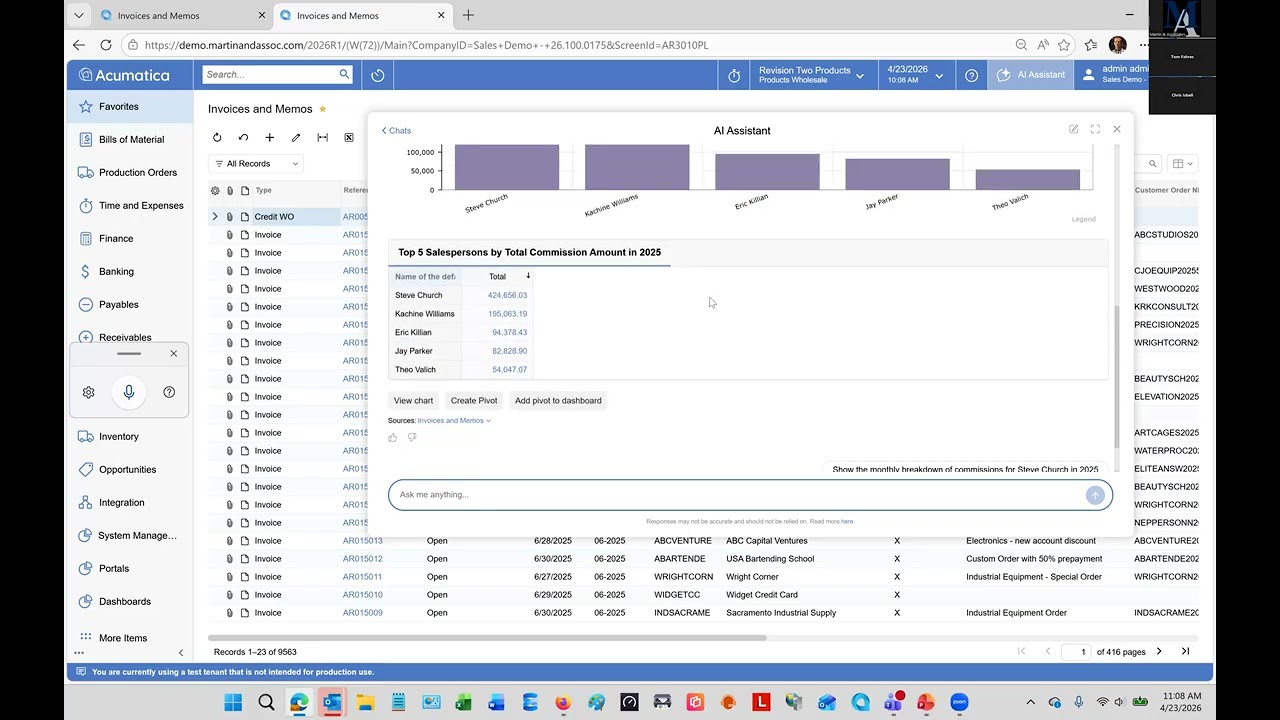 What's New in Acumatica 2026 R1 - Core Functionality