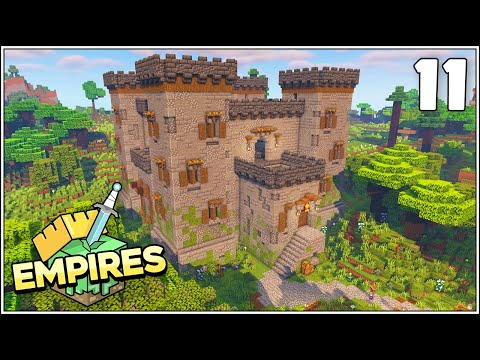 TheMythicalSausage - Empires SMP - THE IRON FARM CASTLE!!! - Ep.11 [Minecraft 1.17 Let's Play]