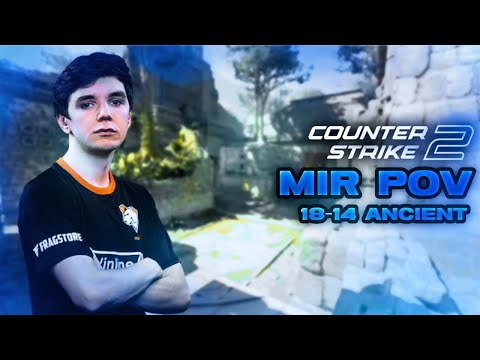 CS2 POV mir Ancient (18-14) vs Spirit | BetBoom Dacha 2023