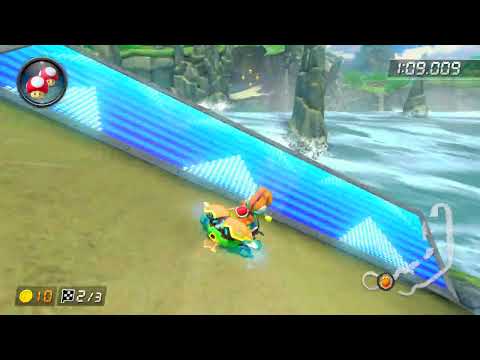 Dolphin Shoals [150cc] - 1:52.491 - N/13 (Mario Kart 8 Deluxe World Record)