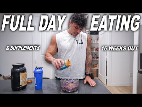 FULL DAY OF EATING AND SUPPLEMENTS  - 16 WEEKS OUT | PROJECT ROOKIE EP.2