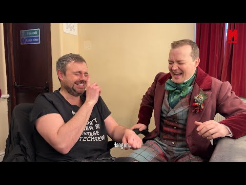 Mischief OGs Chris Leask and Greg Tannahill sharing jokes on Blue Monday