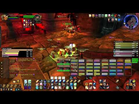 Blackwing Lair (BWL) raid - Boss 6 - Flamegor - WoW Classic Era