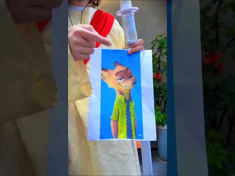 🦊😱 ¡Jesús descubrió que había un ZORRO IMPOSTOR entre ellos! ¡Pero no sabía quién era! ✝️🦊🔥#Shorts