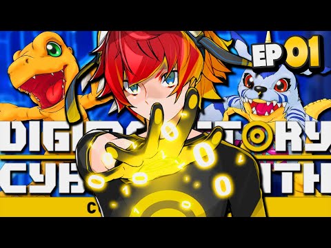 Digimon Story Cyber Sleuth Complete Edition Part 1 Rookie Hacker / Detective Gameplay Walkthrough