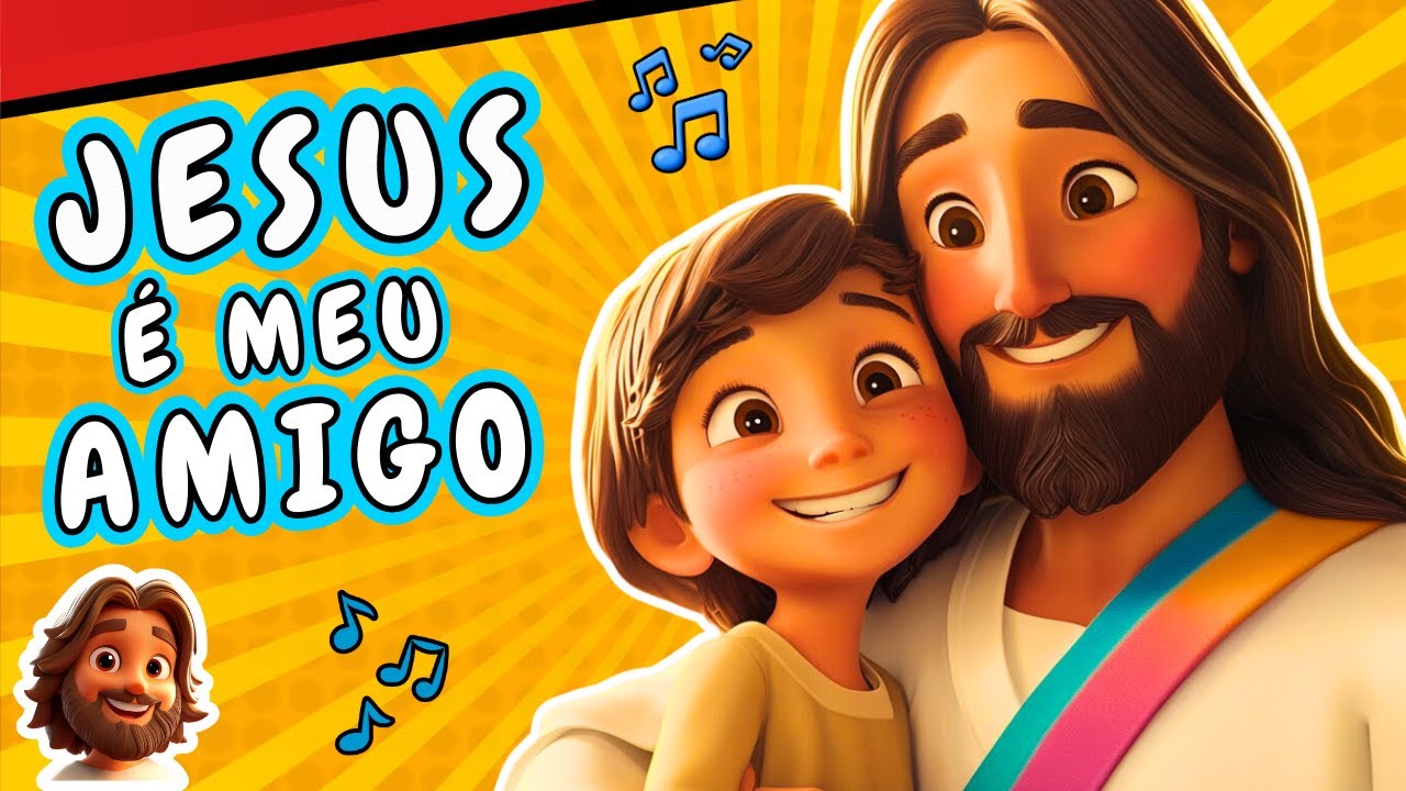 Jesus é meu amigo | Música Infantil | Pequenos de Fé