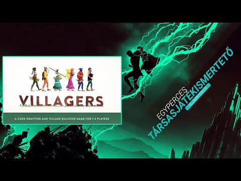 Egyperces társasjátékismertető | #52. Villagers - Game-Obscura
