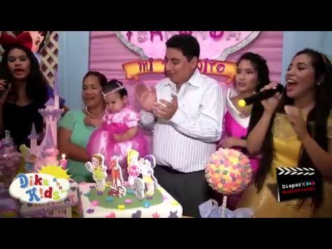 1er añito Maria Fernanda - Show de Princesas Dike Kids
