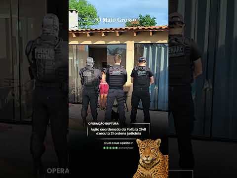 Ação coordenada da Polícia Civil executa 21 ordens judiciais