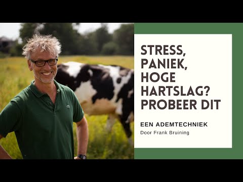 Stress, paniek, hoge hartslag? Probeer dit