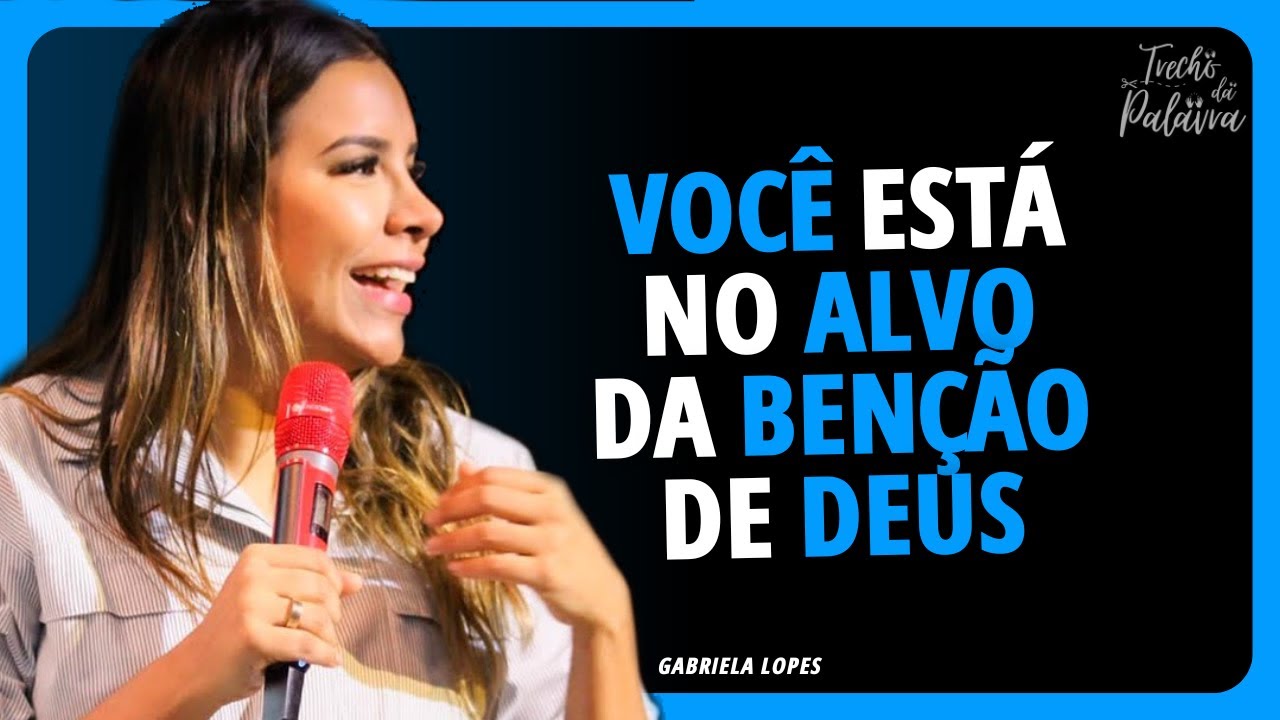 NÃO CHORE! DEUS TEM UMA PALAVRA PARA VOCÊ | Gabriela Lopes