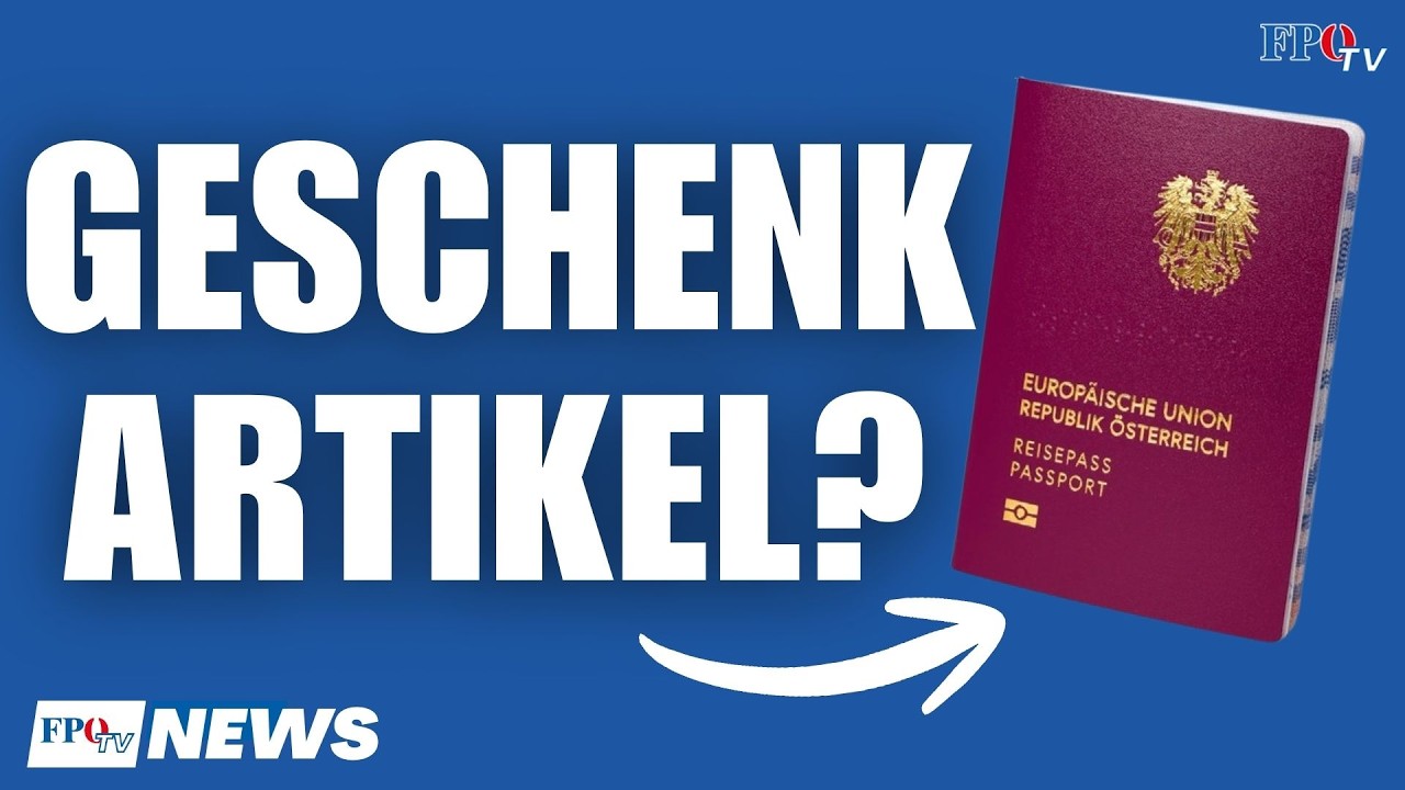 Aufgeflogen: Unsere Staatsbürgerschaft wurde zum Souvenir-Artikel!