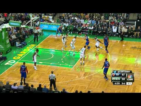 Jason Smith Highlights Knicks vs. Celtics 12.12.2014 - 12 Points, 5 Rebounds