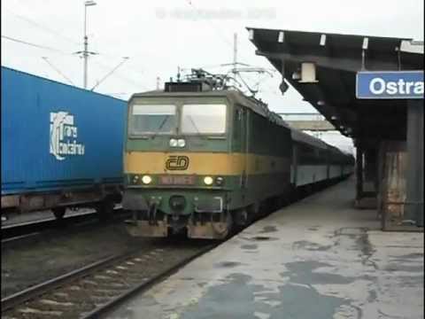 Peršing 163.080-5 odjíždí s Os 3316 z Ostravy hl. n. [HQ]