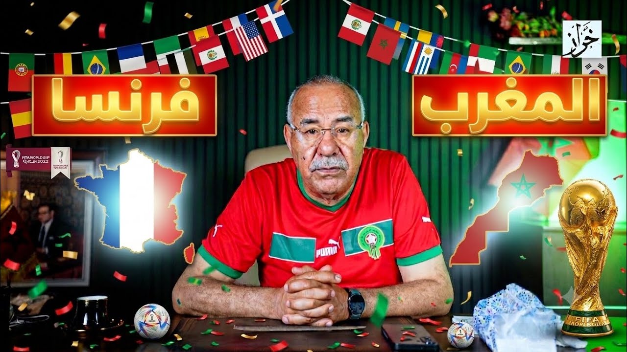 مهم جداً قبل المباراة الملحمية… المغرب و فرنسا…مع خراز