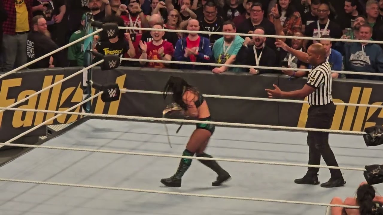 NXT Stand and Deliver 2024- Roxanne Perez vs. Lyra Valkyria Ending #WWE #WWENXT #StandAndDeliver