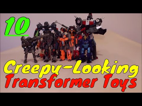 GotBot's Halloween Countdown - 10 Creepy-Looking Transformer Toy Head Sculpts