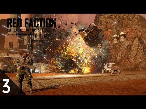 Red Faction Guerrilla ReMARStered Walkthrough Gameplay Part 3