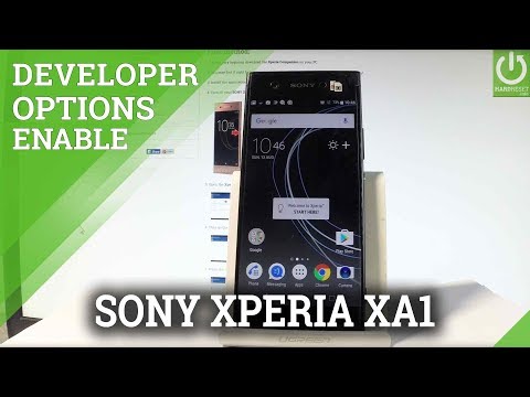 Enable Developer Options SONY Xperia XA1 - Allow USB Debugging